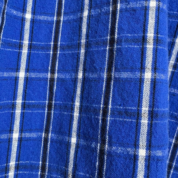Men’s Blue Plaid Golf Knickers Pants with Green Cuffs. Comfort Elastic Sides. - Picture 3 of 12